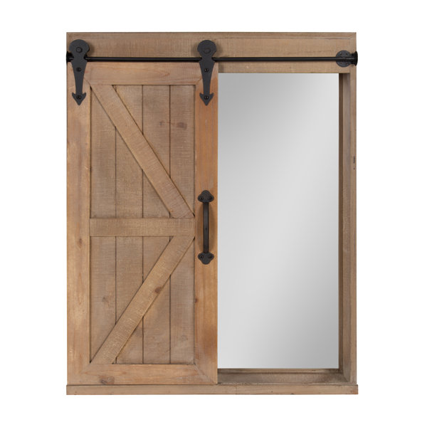 Banbury 21.75" W x 27.75" H Solid Wood Wall Mounted Bathroom & Reviews Birch Lane